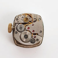 Dial azul de los años 70 Zaria 17 Joyas reloj Para piezas y reparación, no funciona