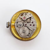 Stowa Zentra 17 Rubis raro alemán reloj Para piezas y reparación, no funciona