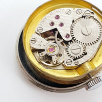 Stowa Zentra ساعة ألمانية نادرة 17 روبية لقطع الغيار والإصلاح - لا تعمل