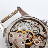 Cortebert 15 Rubis Cal. 447 orologio svizzero per parti e riparazioni - non funziona