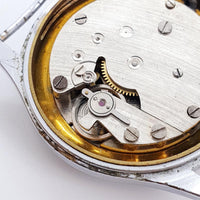 Cadran noir Anker Mécanique allemande montre pour les pièces et la réparation - ne fonctionne pas