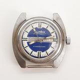 Jumbo 100% wassertdicht stassgesichert alemán reloj Para piezas y reparación, no funciona