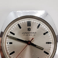 Junghans 17 joyas hombre alemán realizado 620.50 reloj Para piezas y reparación, no funciona