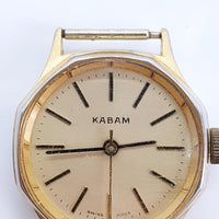 1980s Kabam Swiss Made Geometric Watch for Parts & Repair - NOT WORKING