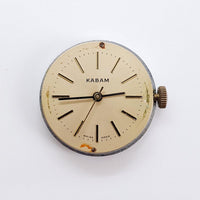 1980 Kabam Swiss hecho geométrico reloj Para piezas y reparación, no funciona
