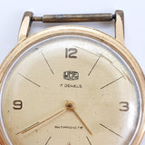 Umf Ruhla 7 Juwelen in Deutschland hergestellt Uhr Für Teile & Reparaturen - nicht funktionieren