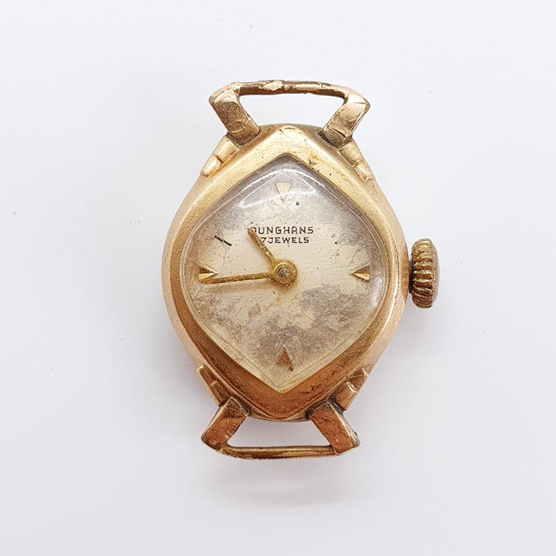 Junghans 17 Jewels 20 Microns German Watch for Parts Repair