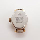 Junghans 17 gioielli 20 micron G.P. Orologio tedesco per parti e riparazioni - non funziona