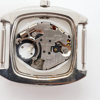Aspecto rectangular TCM Cuarzo reloj Para piezas y reparación, no funciona