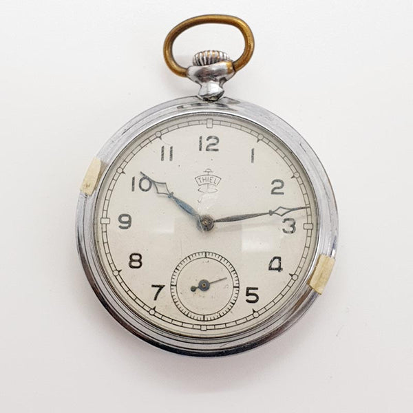 1960s Thiel German Pocket Watch for Parts & Repair - NOT WORKING