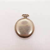 Record 6 Jewels 2 Adjustments Pocket Watch for Parts & Repair - NOT WORKING