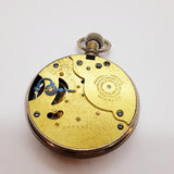 Ingersoll Líder hecho en el bolsillo de EE. UU. reloj Para piezas y reparación, no funciona