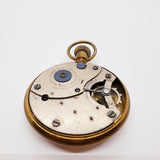Antique Made in the USA Pocket Watch for Parts & Repair - NOT WORKING