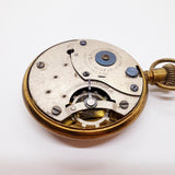 Antique faite dans la poche américaine montre pour les pièces et la réparation - ne fonctionne pas
