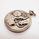 Ingersoll Reliance 7 Jewels Pocket montre pour les pièces et la réparation - ne fonctionne pas