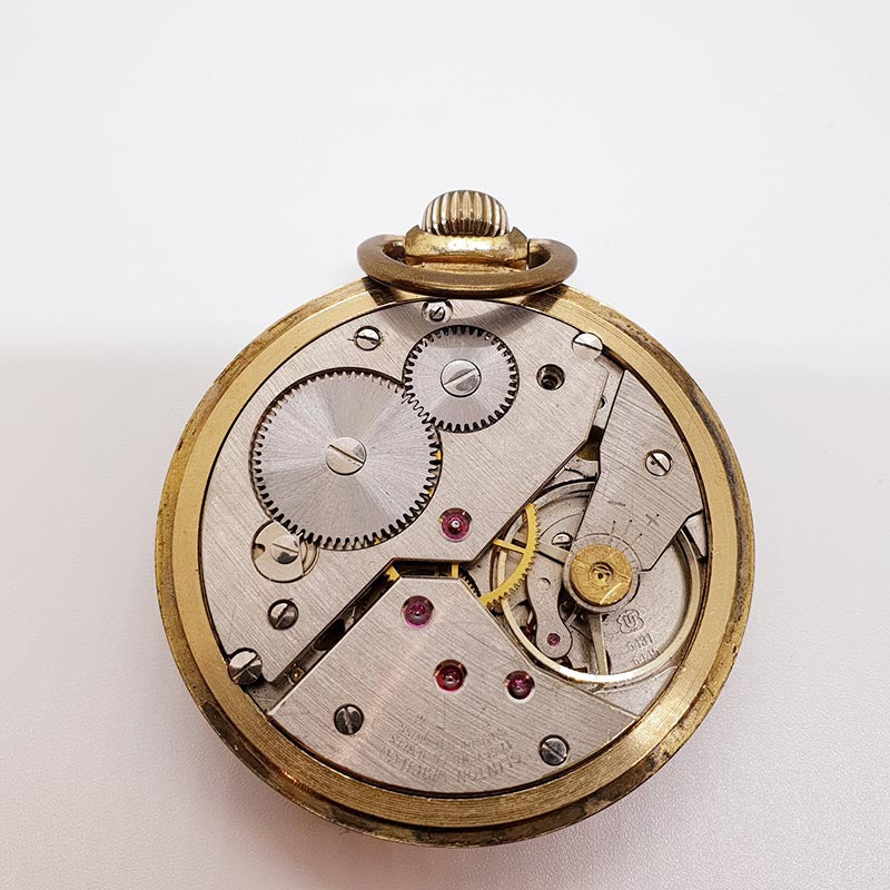 Clinton 17 Jewels Railroad Pocket Watch for Parts & Repair – Vintage Radar