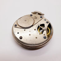 Westclox Dax Rare Train Pocket Watch for Parts & Repair - NOT WORKING