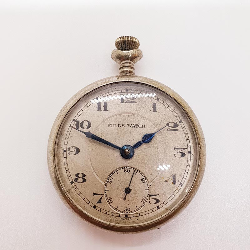 Unique Mill's Sura Swiss Pocket Watch for Parts & Repair - NOT WORKING ...