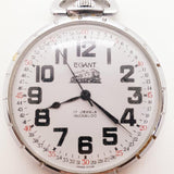 Le Gant Swiss Made Evaco S.A. ساعة الجيب للقطار لقطع الغيار والإصلاح - لا تعمل