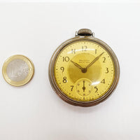 1950 Westclox Bolsillo Ben USA Pocket reloj Para piezas y reparación, no funciona