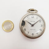 1950s Bull's Eye Westclox Pocket Watch for Parts & Repair - NOT WORKING