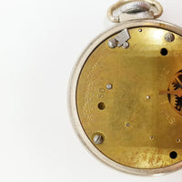 Ingraham Viceroy Bristol Conn USA Pocket Watch per parti e riparazioni - Non funziona