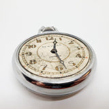 New Haven Compensated Art Deco Pocket Watch for Parts & Repair - NOT WORKING