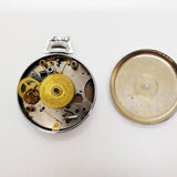 Orologio tascabile art deco compensato New Haven per parti e riparazioni - non funziona