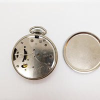 1940 Ingersoll Poche de tranchée du cordon montre pour les pièces et la réparation - ne fonctionne pas