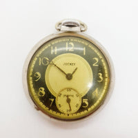 1930s Ingraham Jockey Bristol Pocket Watch for Parts & Repair - NOT WORKING