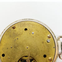 1940s Ingraham Biltmore Radium Pocket Watch for Parts & Repair - NOT WORKING