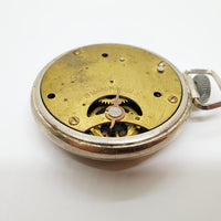 1940 Ingraham Biltmore Radium Pocket reloj Para piezas y reparación, no funciona