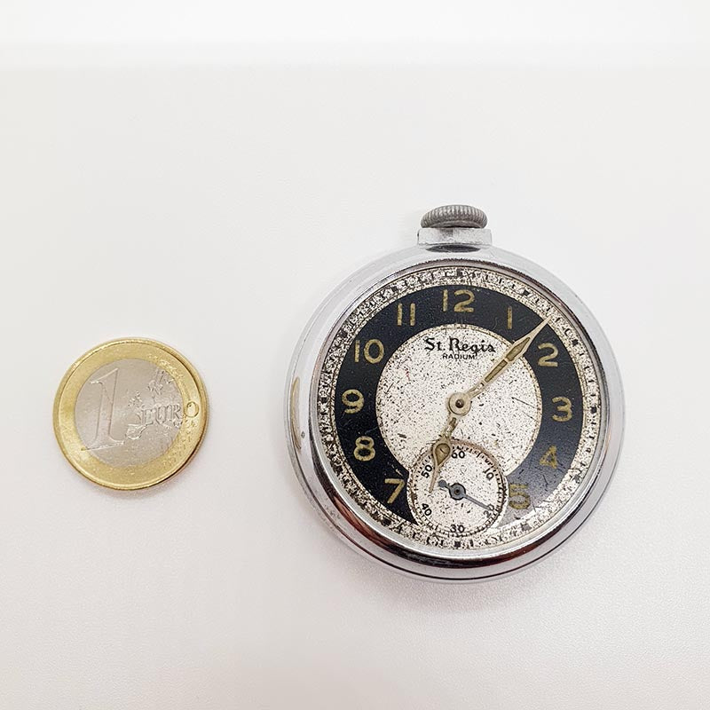 1950s ST Regis Radium Ingraham Pocket Watch for Parts & Repair ...