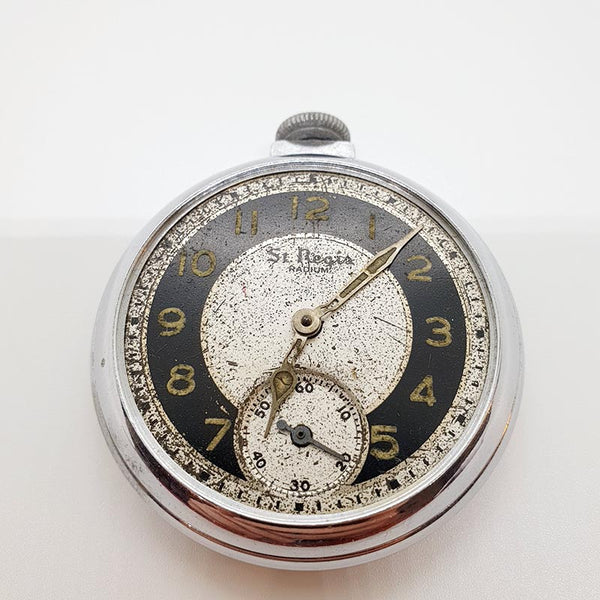 1950s ST Regis Radium Ingraham Pocket Watch for Parts & Repair ...