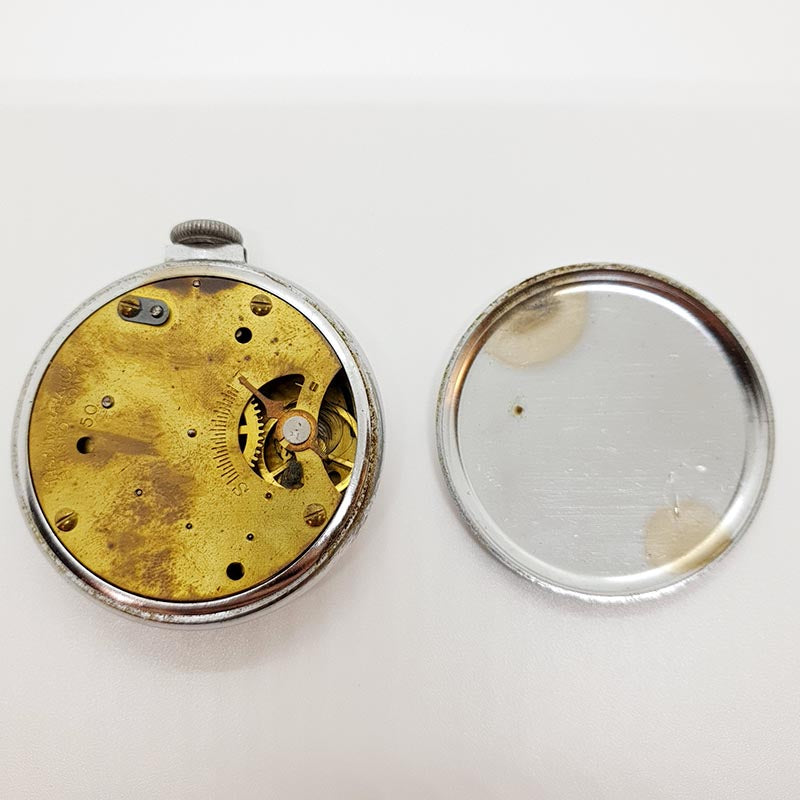 1950s ST Regis Radium Ingraham Pocket Watch for Parts & Repair ...