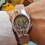 Vintage Armitron Digital Sports Watch for Women Start Stop Day Date