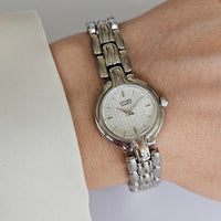 Vintage Silver-tone Citizen Quartz Watch for Ladies 5920-S57707