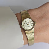 Tiny Jules Jurgensen Quartz Watch for Women | Gold-tone Dress Watch