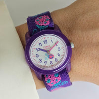 Vintage Purple Timex Indiglo Sports Watch for Women Small Wrist Sizes