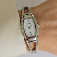 Vintage Armitron Now Dress Watch | Tiny Silver-tone Ladies' Watch