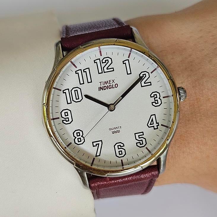 Vintage Timex Electric Watch Model 67 1963 Backset Mint Dial