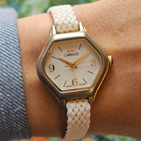 Retro Carriage Watch for Ladies | Tiny Vintage Carriage by Timex Watch