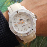 Vintage Ice Quartz Watch | Unisex 40mm Full-White ICE Watch