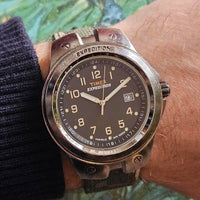 Vintage Timex Expedition Date Watch for Men | 40mm Military-Style Watch