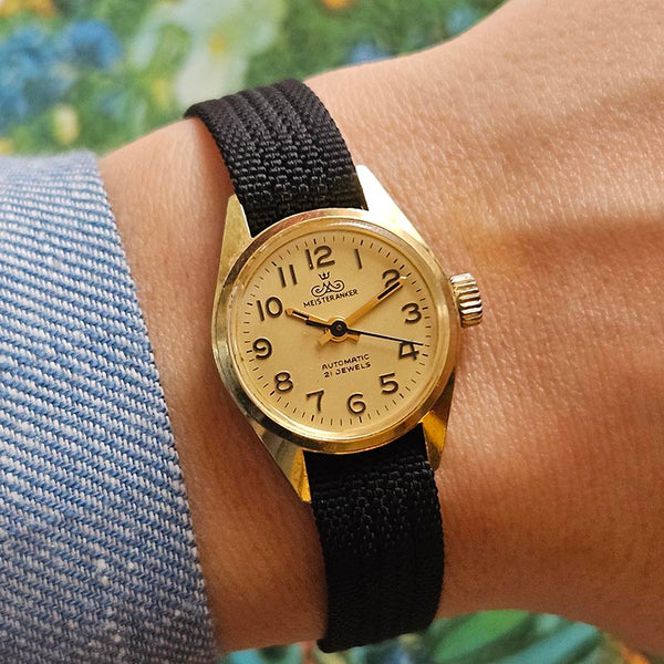 Armbanduhr Meister Anker Damenuhr Gold Anker Damenuhr Anker