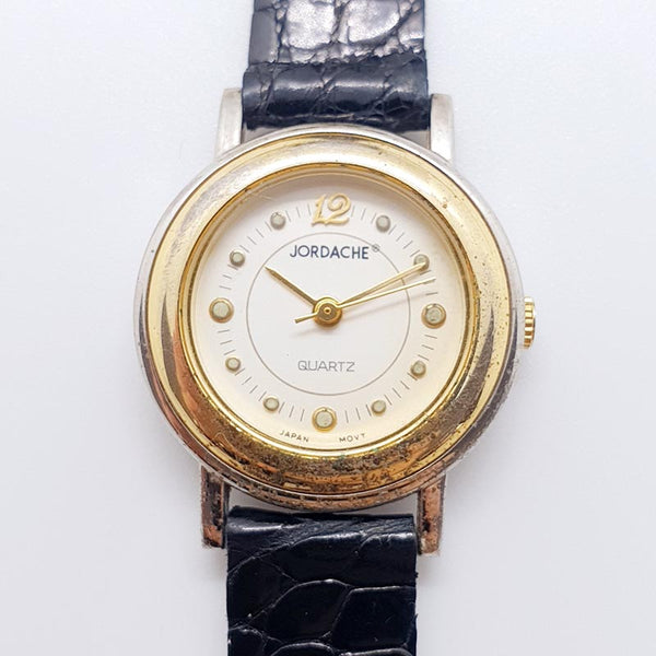 Jordache Two-Tone Quartz Watch for Women | Japanese Movement