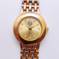 Vintage 90er elegante Diamantstile Uhr Für Frauen