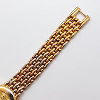 Vintage 90er elegante Diamantstile Uhr Für Frauen