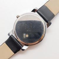 Vintage geometrische schwarze Zifferblattquarz Uhr Für Frauen