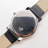 Vintage geometrische schwarze Zifferblattquarz Uhr Für Frauen